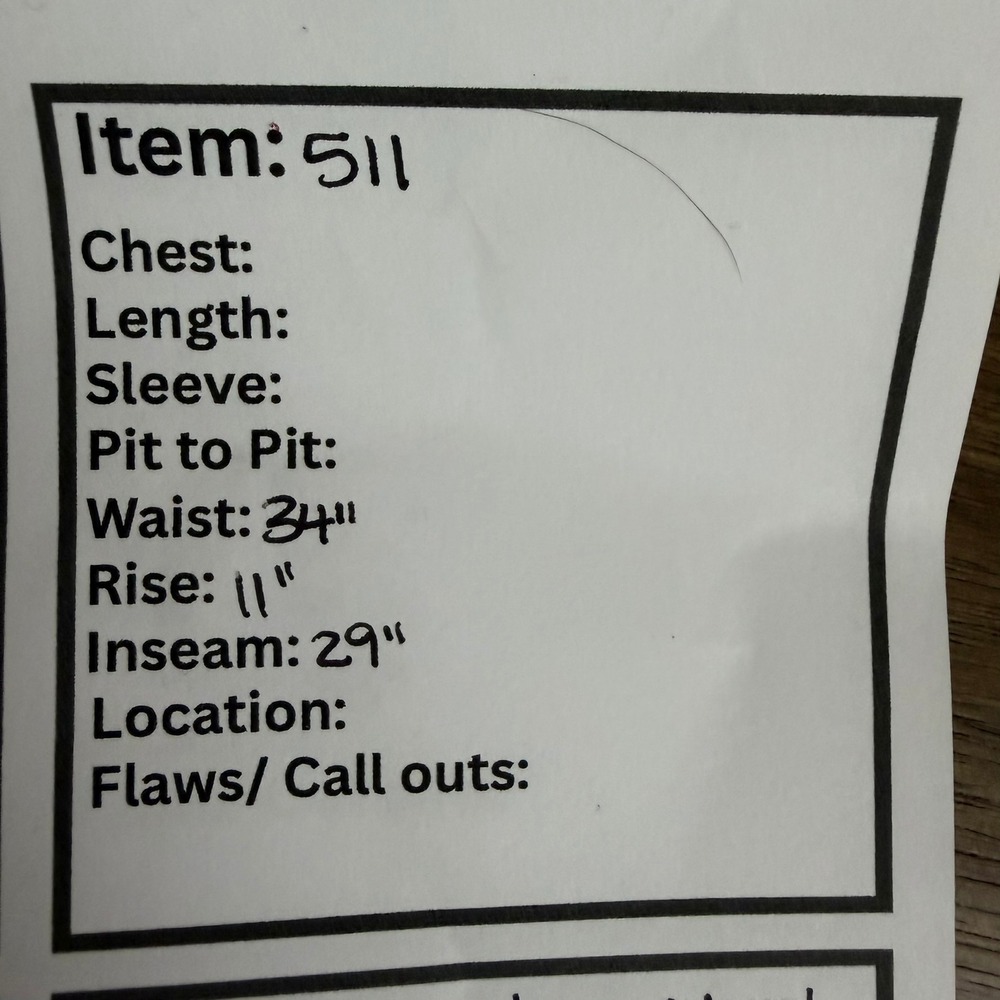5.11 Tactical Defender-Flex Slim Pants 34x30 Dark Brown Workwear Outdoor - Picture 6 of 6